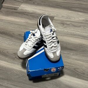 Adidas Samba white and Gray Sneakers